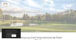 Desktop Screenshot of golf-pontroyal.com